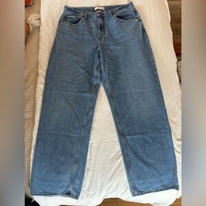 Abercrombie Curve Love “The Loose High Rise” Jean. Size 14.
